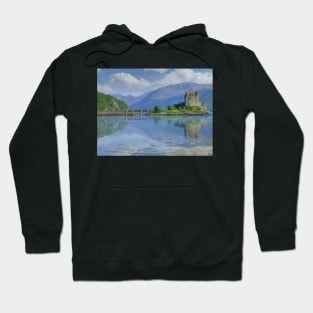 Eilean Donan Castle reflection Hoodie